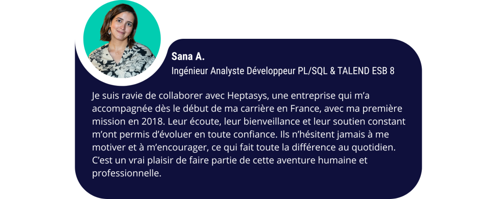 Ingénieur Analyste Développeur PL_SQL & TALEND ESB 8